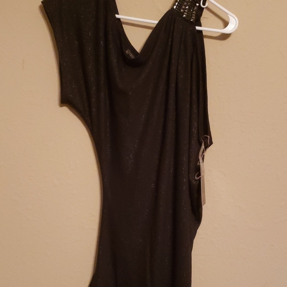One shoulder Grass Collection dress
